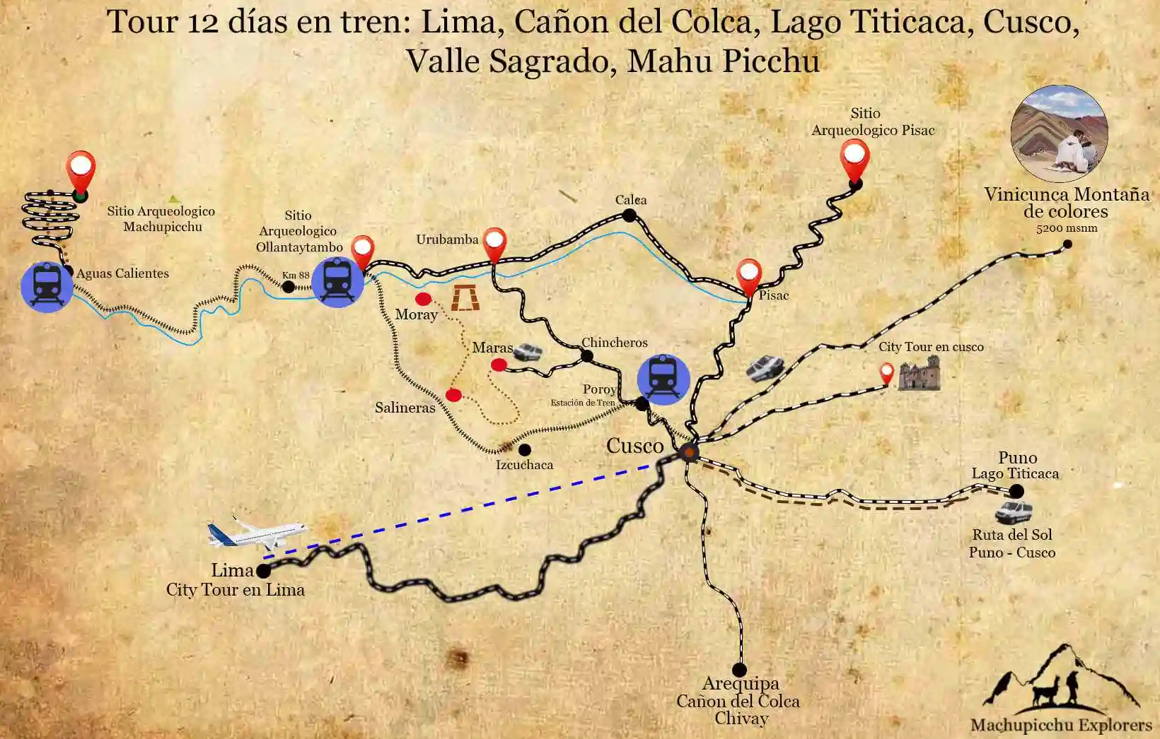 tour machupicchu 2 dias 1 noche