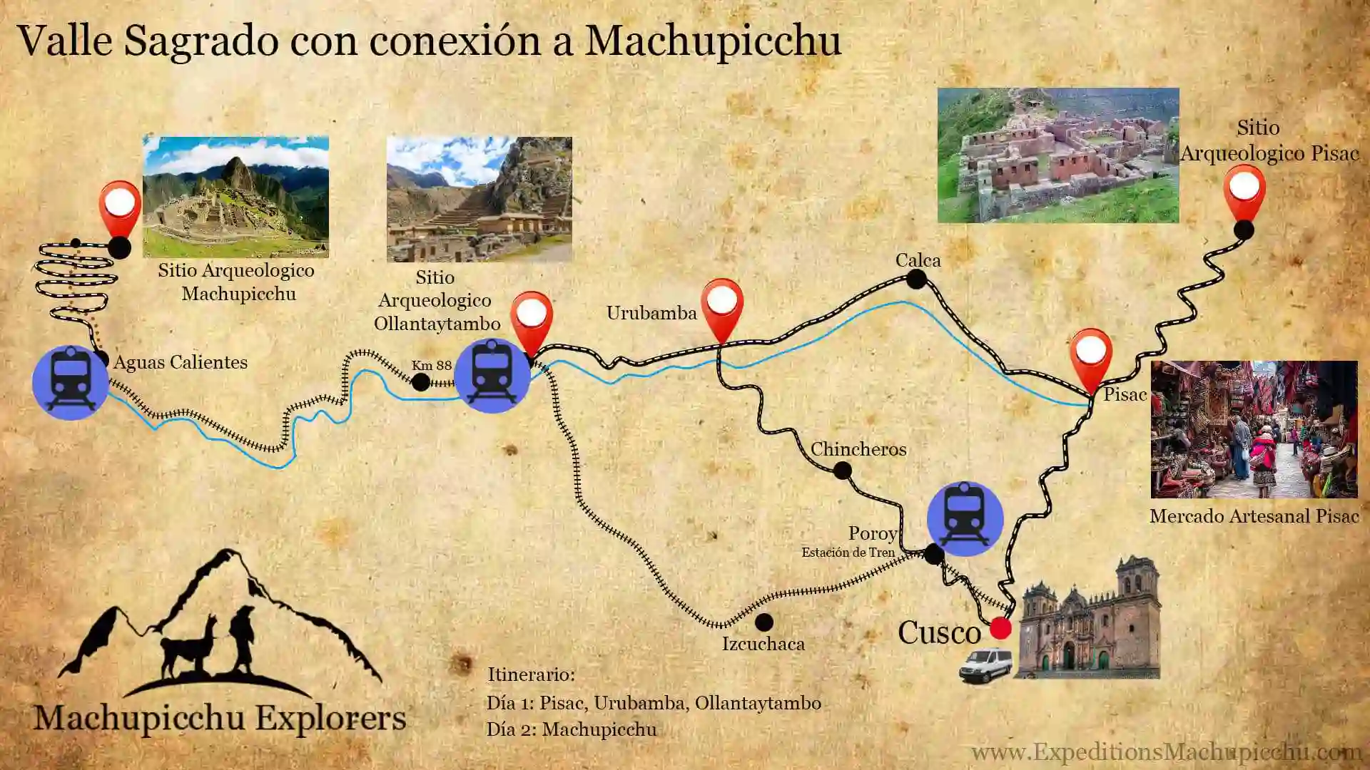 experiencia 2 dias valle sagrado y machupicchu